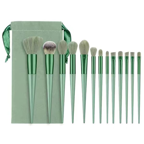 8/13PCS Sminkborstset Fluffig Professionell Kosmetisk Foundation A2