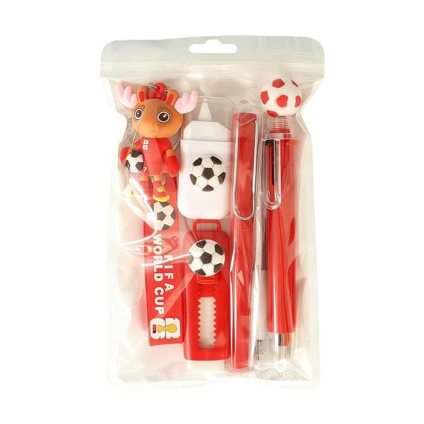 Fotbollsfans 6-i-1 brevpappersset B