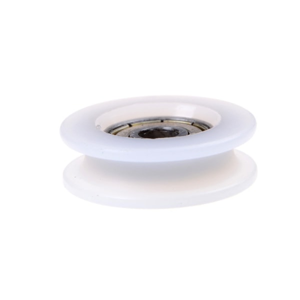 Ny 6*30*10mm U Spår Metal Shield Nylon Remskiva Hjul Roller 0 0