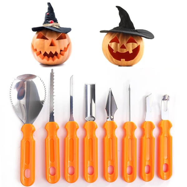 8 delar pumpa carving verktyg Halloween verktyg pumpa carving H 8PCS 368b |  8PCS | Fyndiq