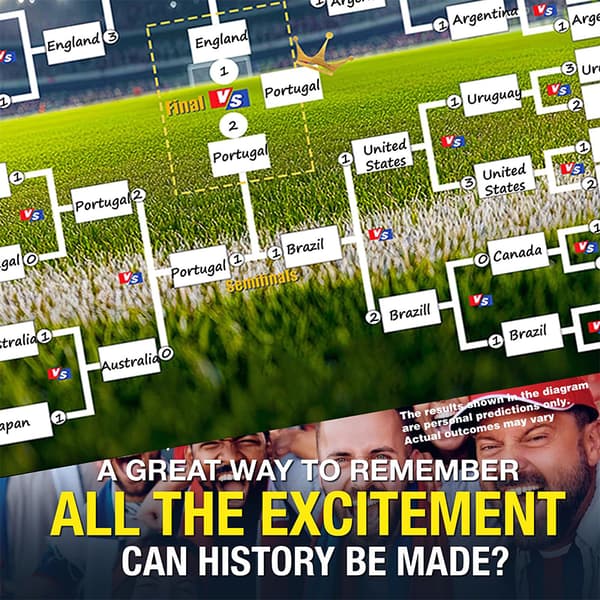 2026 Fodbold VM-plakat med kampprogram B