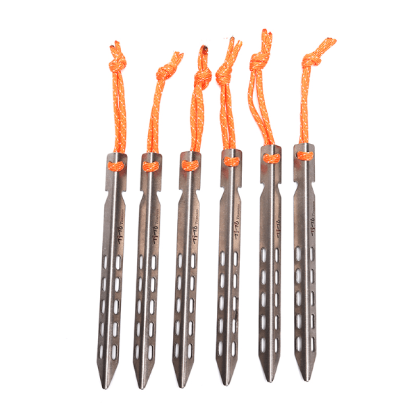 Utomhuscampingtältspik 6 pcs