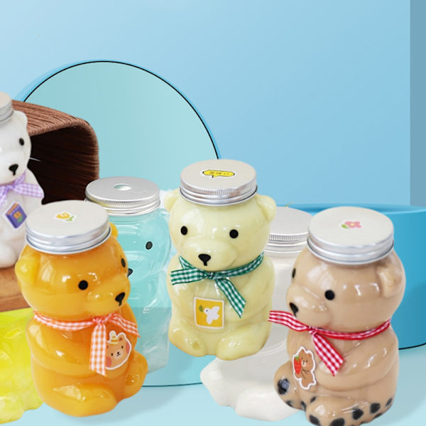 Engångsdrinkflaskor e Bear Plastkopp Juice Beverage Stor 2