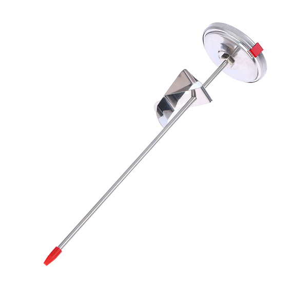 Rostfritt stål ficksond termometer för BBQ kötttemperat 1pc