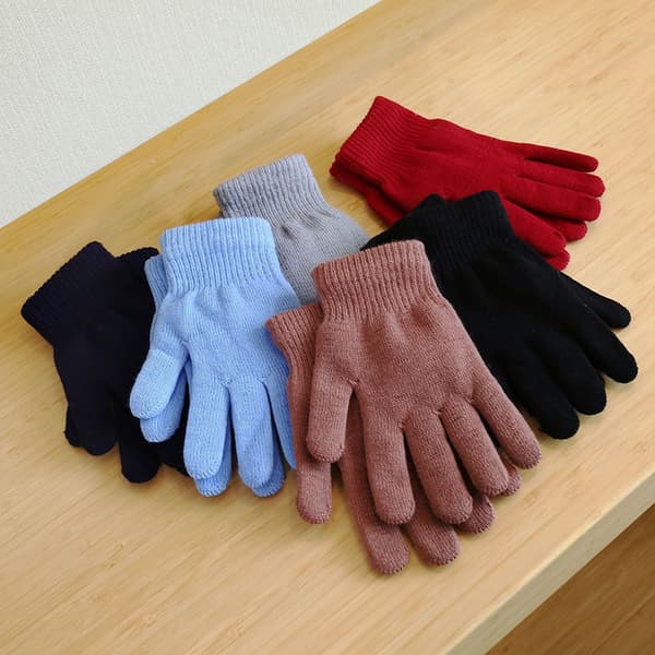 1 par efterår vinter varme handsker berøring kuldesikker fuld finger G A5
