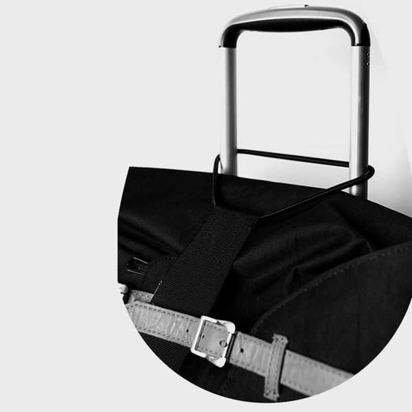 Elastisk justerbar bagagerem Bärrem Bagagebungee L orange