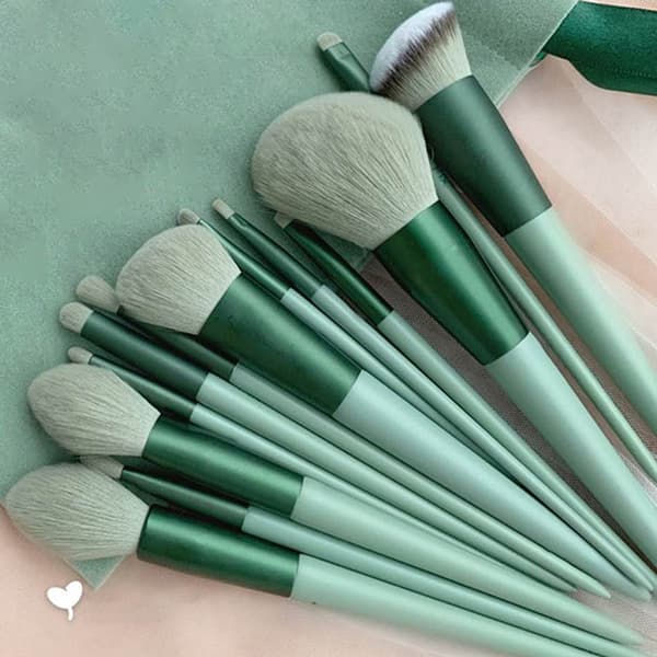 8/13PCS Sminkborstset Fluffig Professionell Kosmetisk Foundation A12