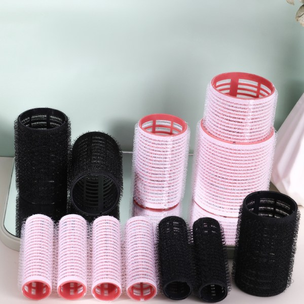 6st Self Grip Hair Rollers Cling Hair Curlers Rollers Hairdres Random Color 4.8cm