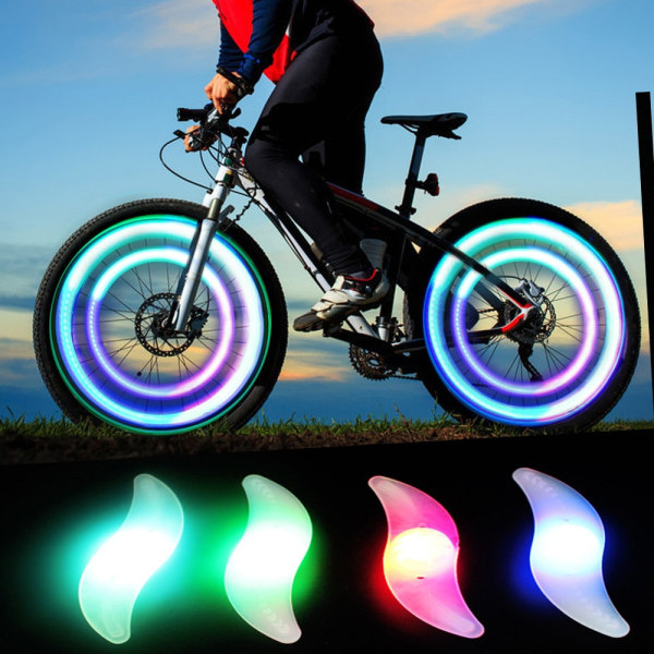 Plast cykelhjul eker lätt Vattentät MTB Balanscykel L Blue