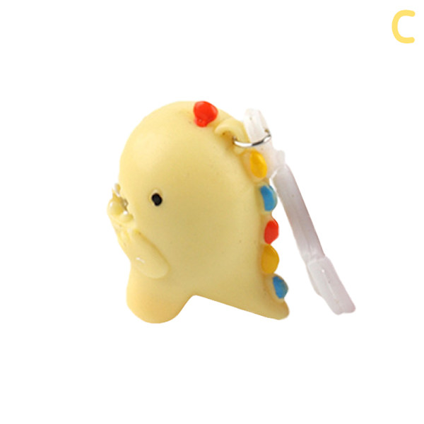 Cartoon Monster Bubble Squishy Toy Keychain C