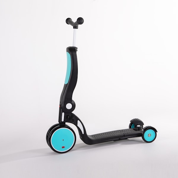 Prime Ride Blå – 5-i-1 Multifunktionell Sparkcykel för Barn (2–7 år) blå