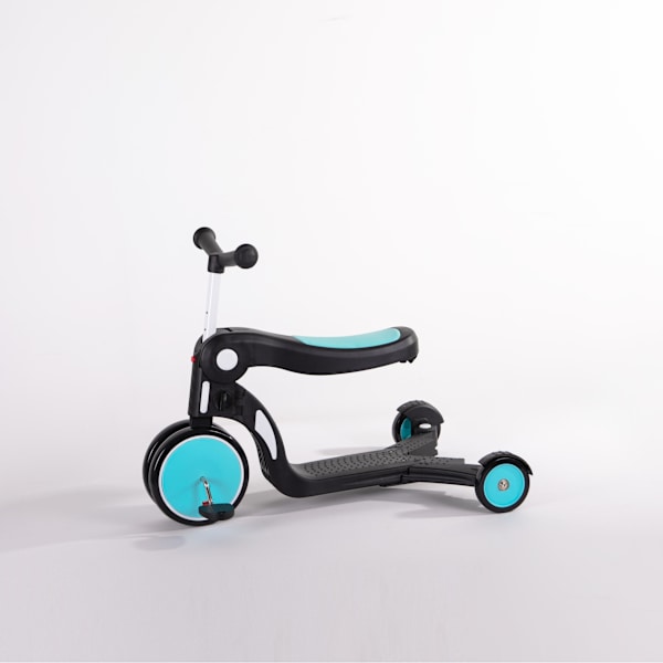 Prime Ride Blå – 5-i-1 Multifunktionell Sparkcykel för Barn (2–7 år) blå
