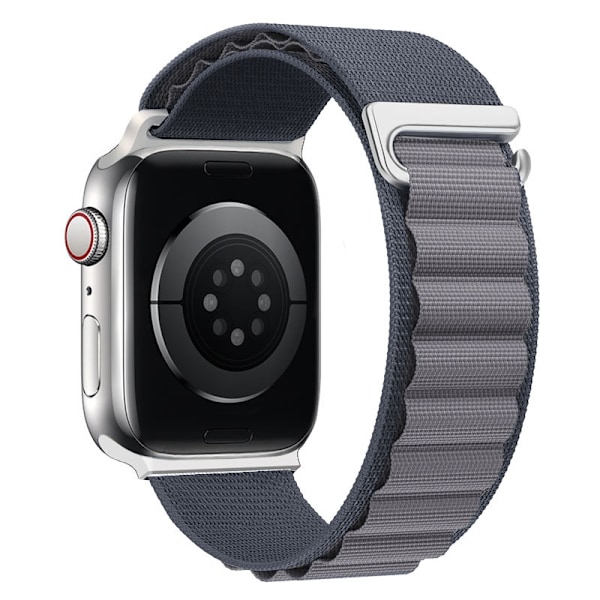 Klockarmband för Apple Watch iWatch 42/44/45/49mm plastkoppling mörkgrå