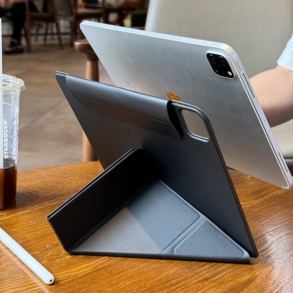 Etui til iPad 10 / 11 Sort 3 Y Magnetisk Dobbeltsidet Klips Split