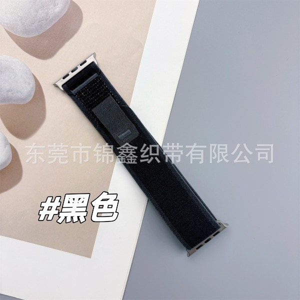Urrem til Apple Watch iWatch 38/40/41mm Sort 2024 farve