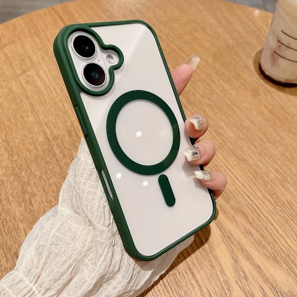 Etui til iPhone 17 Pro Max akryl magnetisk montering