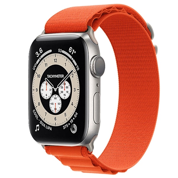 Klockarmband för Apple Watch iWatch Metallhuvud 42/44/45/49mm Orange
