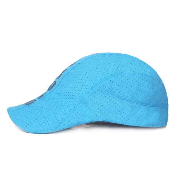 Baskerhatt Sommarsolhatt Herrhatt med cap tunn hatt Vårsommarsolhatt Basker för medelålders och äldre Blue Adjustable