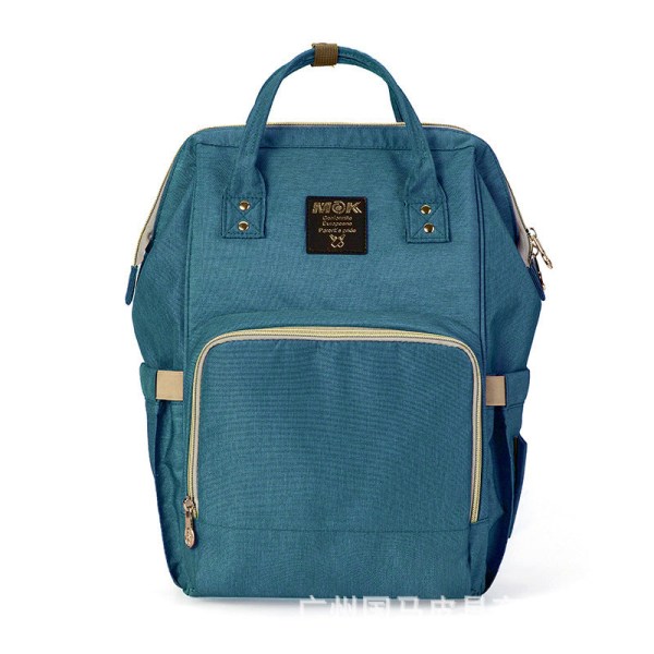 Kouluopiskelijareppu College Bookbag Matkalaukku Suuri kapasiteetti ulkokäyttöön kevyt monitoiminen Blue 19 inches