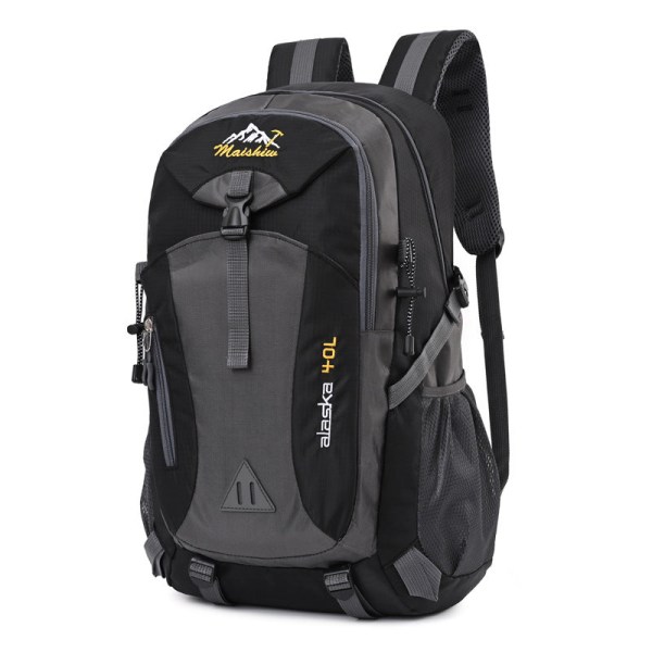 Menn Ryggsekk Skulderveske Laderyggsekk Sports Outdoor Mountaineering Bag Black [Simplified]