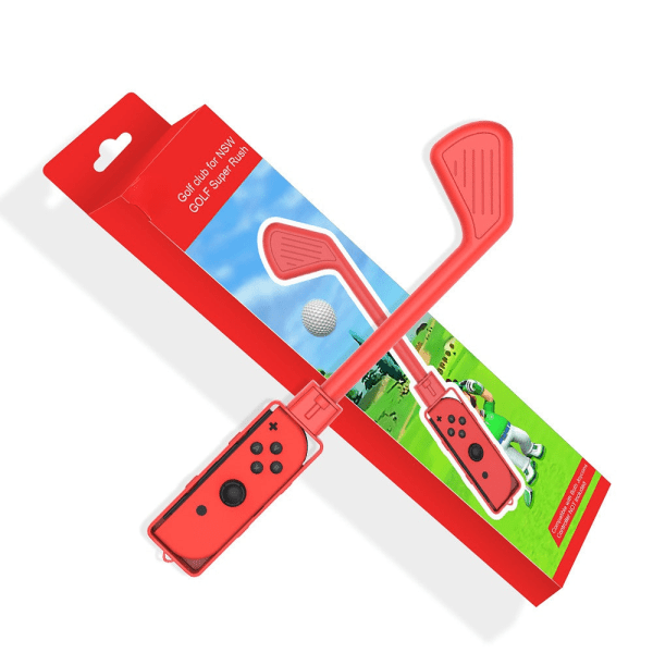 For Switch Golf Motion Sensing Game Grip NS venstre og høyre håndtak Body Sense Club Single Pack Red