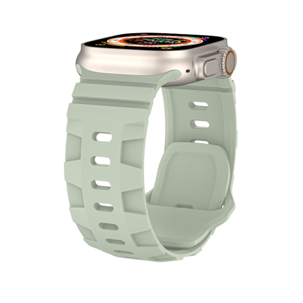Klockarmband för Apple Watch iWatch 42/44/45/49mm Universal Breddad Version - Rock Färg