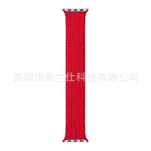 Kellon ranneke Apple Watch iWatch 42/44/45/46/49mm L-koolle, ranteen ympärysmitta 185-200mm, 2 punainen