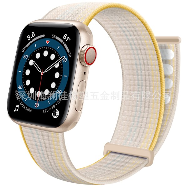 Klockarmband för Apple Watch iWatch 38/40/41/series10-42 Starlight