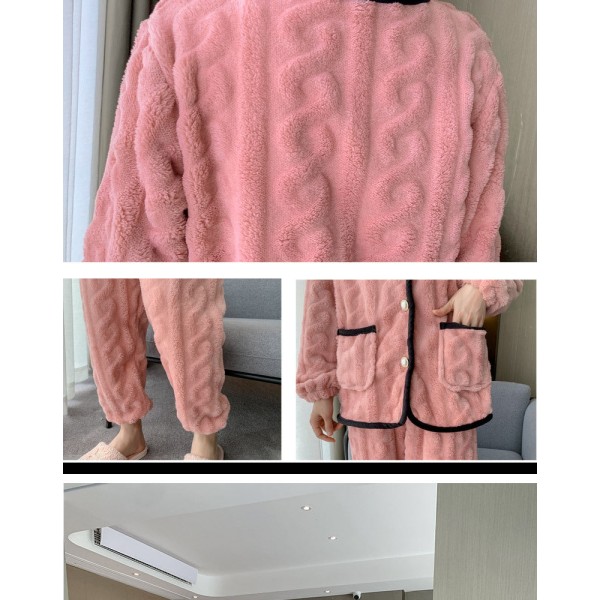 Nødvendig pyjamas for kvinner for en god natts søvn pink 3XL