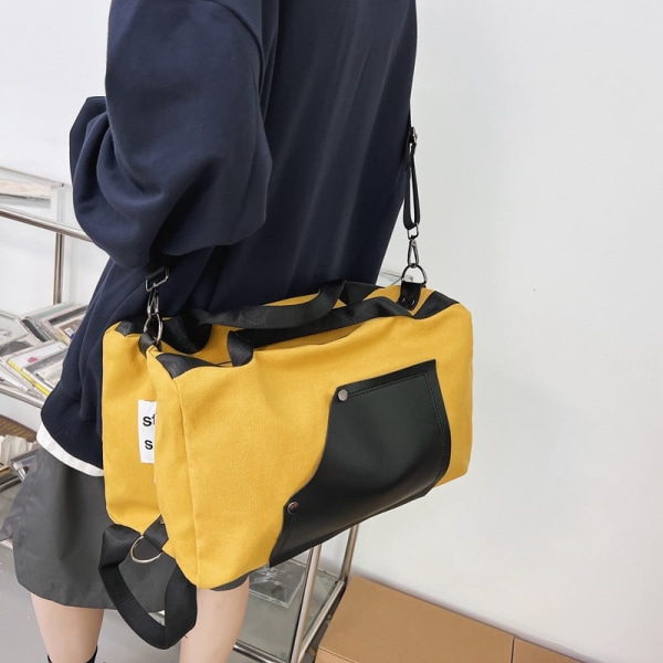 Udendørs rejsetaske Fashion Trendy pendlerbagagetaske kan være enkelt skulder og dobbelt skulder Green
