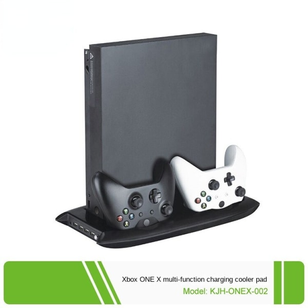 Kolme sukupolvea Xboxonex Scorpio Multi-Function Base -tuulettimen tuki Xboxonexin jäähdytyskannattimelle