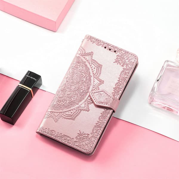 Fodral för Samsung A23 E Roséguld Flip Läder