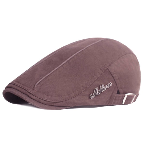 Barettihattu 2021 baretti miesten puuvillainen cap Kevään ja syksyn Advance-hatut Taiteellinen nuorisohattu Tyttöjen cap Khaki Adjustable