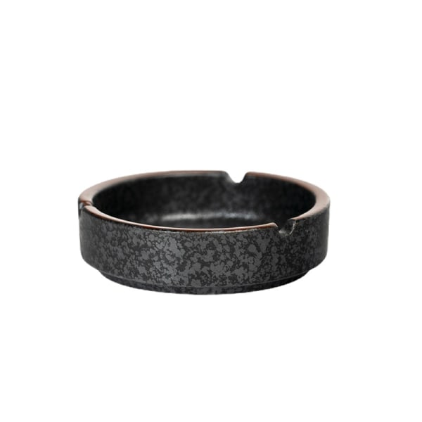 Tuhkakuppi japanilaistyylinen pöytäkoristelu työpöydälle käsinmaalattu luova toimisto olohuone Retro tuhkakuppi Black ashtray