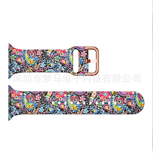 Klockarmband för Apple Watch iWatch Färgglad manet 42/44/45/49mm