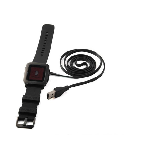Laddningskabel för pebble time round USB laddare Default Title