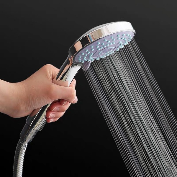 Duschhuvud justerbart fem-hastighets superladdad set Shower head set
