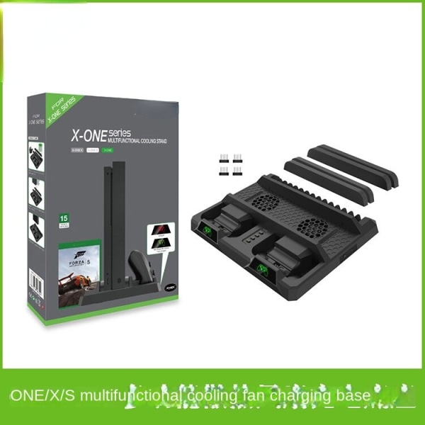Til Xboxonexs Multi-Function Køleblæser Opladningsbase Universalhåndtag Kontakt Dobbelt opladning