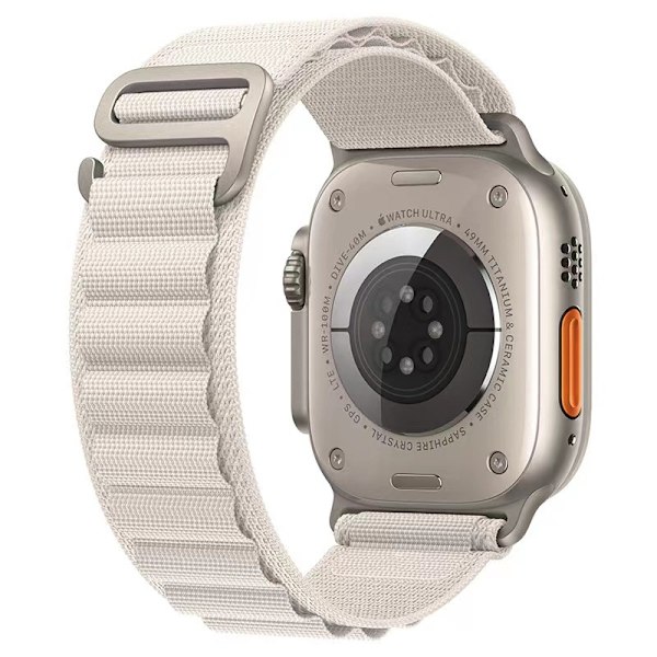 Klockarmband för Apple Watch iWatch 38/40/41MM S10 42 Pärlvit