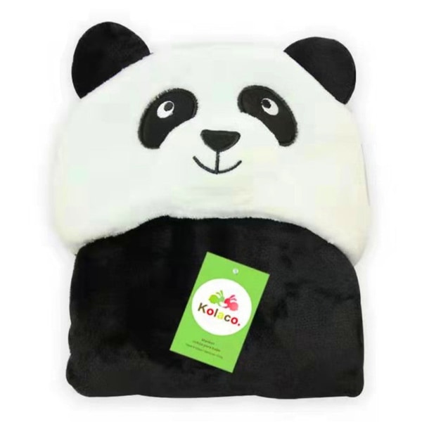 70 * 100 cm tegneserieklem teppe swaddling dyne teppe badekåpe nattkåpe soveteppe sjal kappe kappe Giant panda