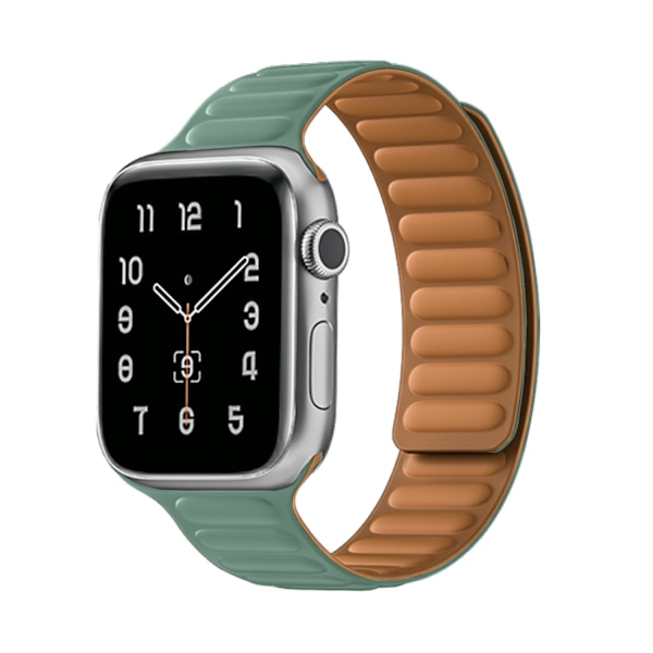 Kellon ranneke Apple Watch iWatch 38/40/41mm männynneulasen vihreä
