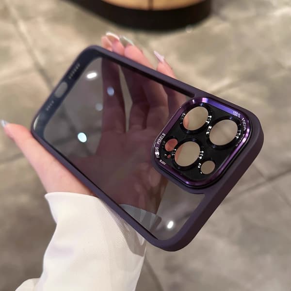iPhone 17 PRO Eagle Eye Metall Linsskydd Transparent