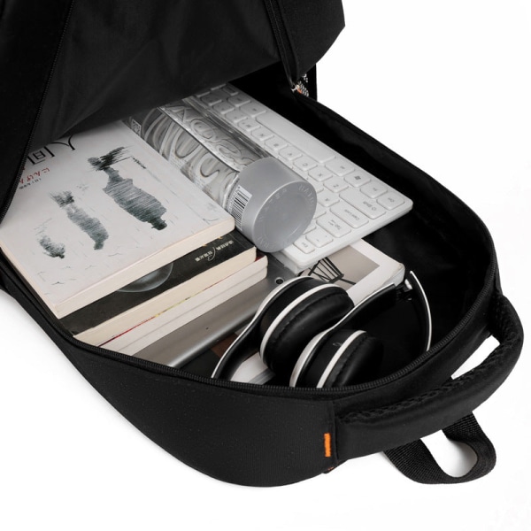 Reppu unisex Travel Journey Bag High School Junior High School Student koululaukku Orange