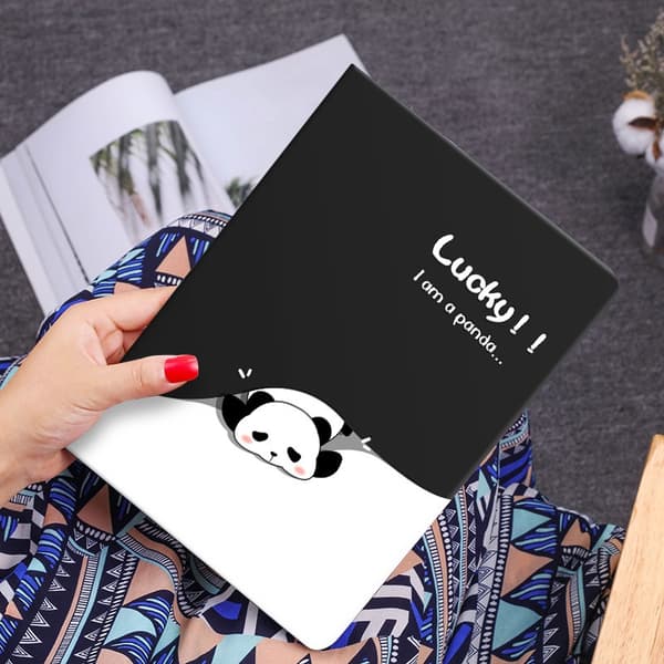 Stilig etui for iPad Mini 4/5 7.9\" Luckly Bear 9 stropp
