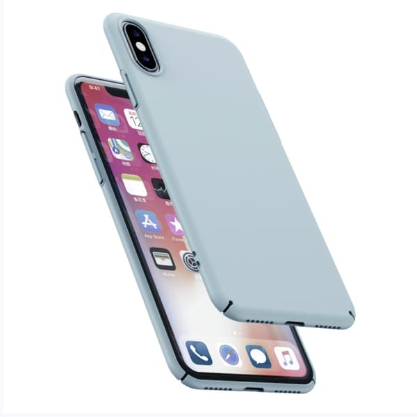 Deksel til iPhone 17 Pro Max Stort Hull Peak Blå Full Dekning Matt Hard