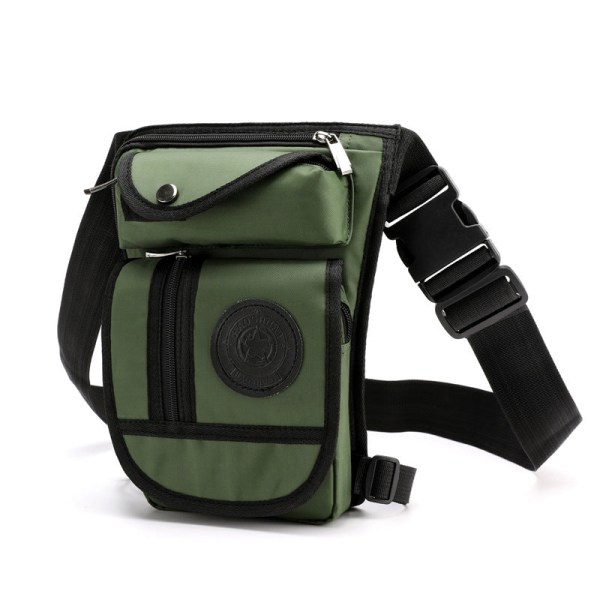 Fanny Pack Løbebælte Taljetaske Organizer Outdoor Canvas Army Green