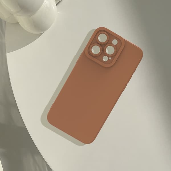 2 stk. deksel til iPhone 17 Pro Brown Eye Matte