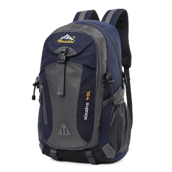 Menn Ryggsekk Skulderveske Laderyggsekk Sports Outdoor Mountaineering Bag Dark blue [Simplified]