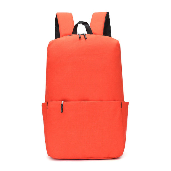 Kouluopiskelijareppu College Bookbag Matkalaukku Urheilu Tulostettava vapaa-ajan ratsastus Orange Medium