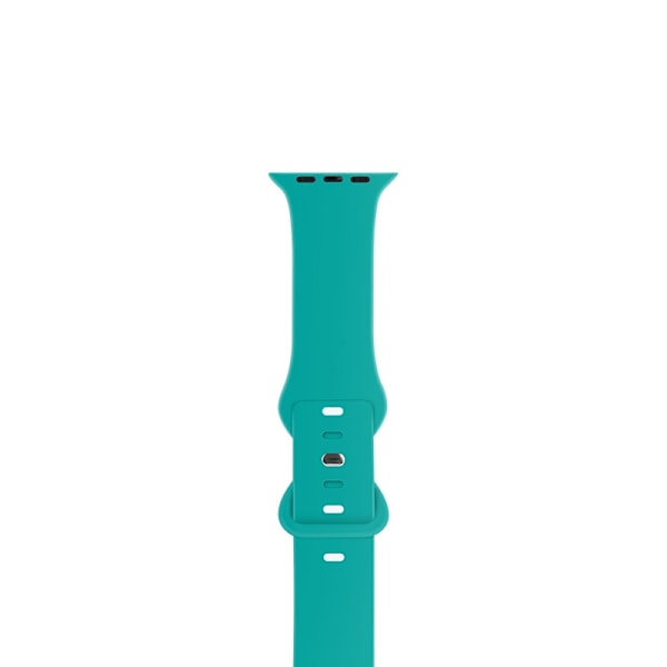 Klockarmband för Apple Watch iWatch 38-41 S10/42mm svart box teal grön